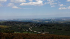 View from Cruz de Ferro